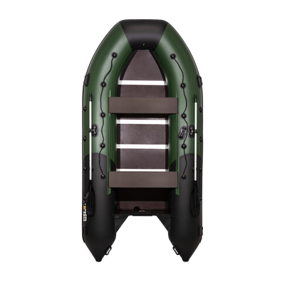 Моторная лодка Ривьера 3600 СК МАКСИМА зеленый черный