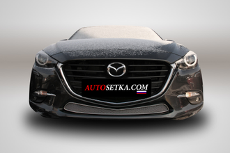 Premium защита радиатора для Mazda 3 (2016-2018)