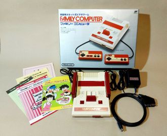 Nintendo Famicom - Фамиком модифицированный NESRGB Tim Worthington RGB модом с RGB скарт кабелем