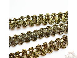 Тесьма металлизированная ТМ289