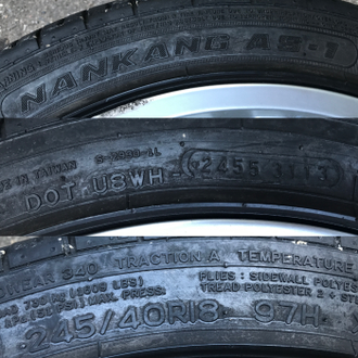 245/40R18 Nankang AS1 пара 2шт