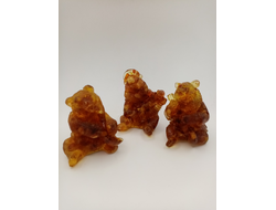 Медведь с балалайкой , рыбой , гармонью.