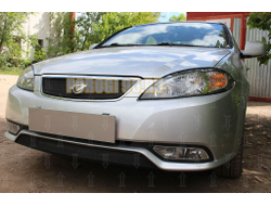 Защита радиатора Ravon Gentra 2015- black низ