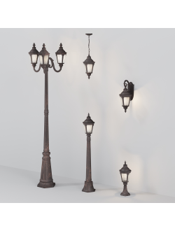 Ландшафтный светильник Goiri, O028FL-01BZ