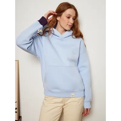 ЖЕНСКОЕ ХУДИ "НЕБЕСНО-ГОЛУБОЕ НАСТРОЕНИЕ"