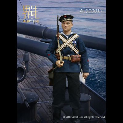 Морской пехотинец Военно-Морского Флота СССР - Комплект экипировки 1/6 Boundaries To Play : 1/6 WWII Soviet Red Navy Equipment Set (AL100017) - Alert Line (БЕЗ ТЕЛА И ГОЛОВЫ)