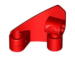 Technic, Panel Curved #10 3 x 3 Tapered Right, Red (2403 6534283)