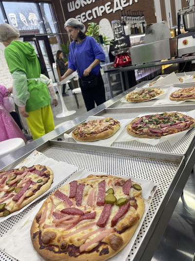 Мастер-класс "Итальянская пицца, бананы в шоколаде"