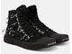 Кроссовки Balenciaga Paris High Destroyed Piercings Black