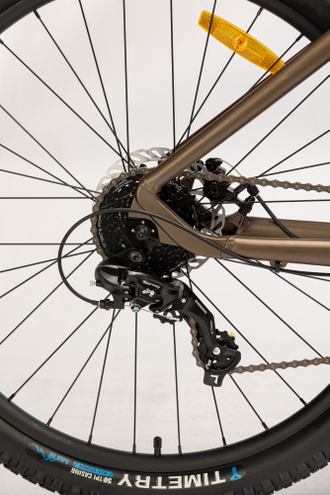 Велосипед TT417/ 8ск 29"х2.6" синий рама 19"