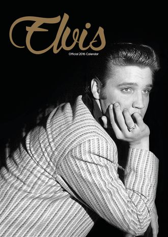 Elvis Presley Official Календарь 2016 ИНОСТРАННЫЕ ПЕРЕКИДНЫЕ КАЛЕНДАРИ 2016, Elvis Presley Official