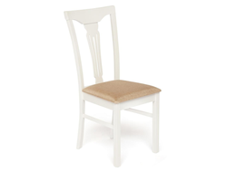 Стул - Гермес/ Hermes  ivory white/обивка песочная