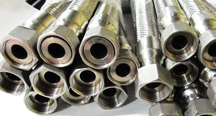 Металлорукав РВД рукав высокого давления под плоскую прокладку из нержавеющей стали