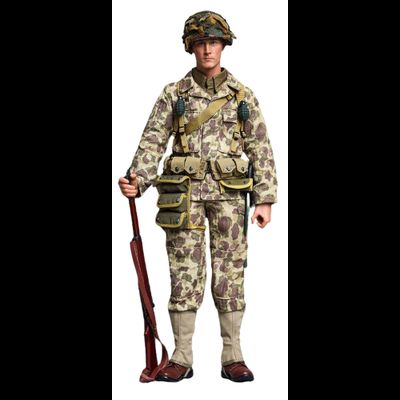 Американский пехотинец в Нормандии - Коллекционная ФИГУРКА 1/6 U.S. Armored Infantryman Normandy 1944 (UD9035) - UJINDOU