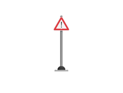 Дорожный знак "Внимание, опасность!" Romana 057.96.00-03