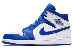 Nike Jordan Air Jordan 1 Mid Hyper Royal White
