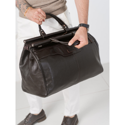 Кожаный саквояж Otranto brown (арт. 4006-04)