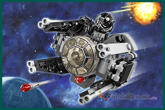 # 75031 Мини–«Перехватчик TIE» с Фигуркой / TIE Interceptor (Microfighter ― 2014)