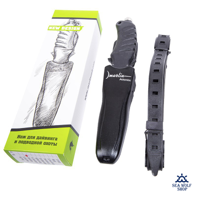 Нож подводный Marlin ATLANTIC stainless steel для дайвинга
