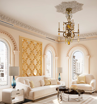 Молдинг 1.51.502 - 163*35*2000мм