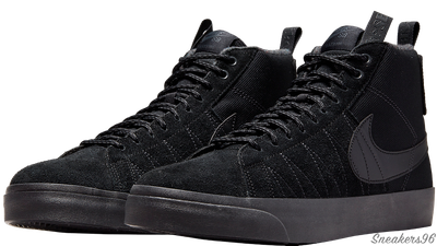 NIKE BLAZER MID ACCLIMATE ALL BLACK Мужские (41-45)
