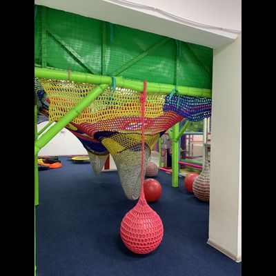 Детский игровой элемент «Красочные сети»