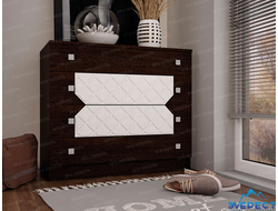 КОМОД НИКОЛЬ (венге, лиственница светлая), 875*770*440