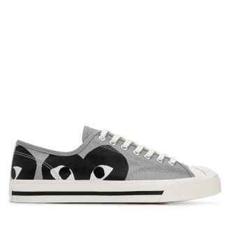 КЕДЫ CONVERSE PLAY COMME DES GARCONS черные фото