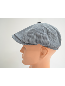 Кепка мужская из кожи Италия Alfonso D' Este