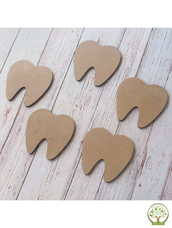 Подстаканник Зуб 12х12 см/МДФ 6 мм