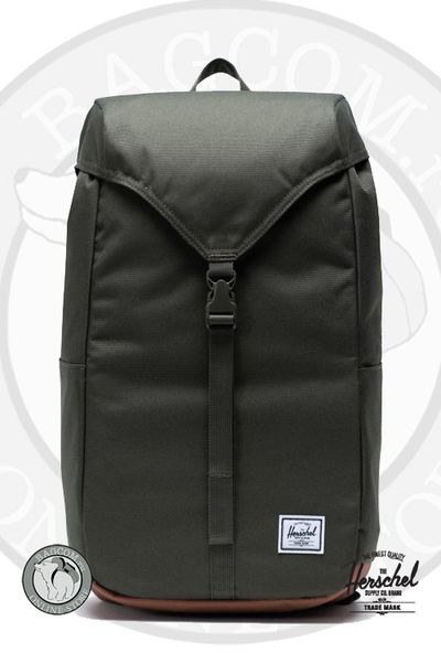 Herschel Thompson Dark Olive/Saddle Brown