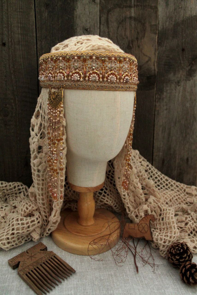 Очелье "Медовые реки"