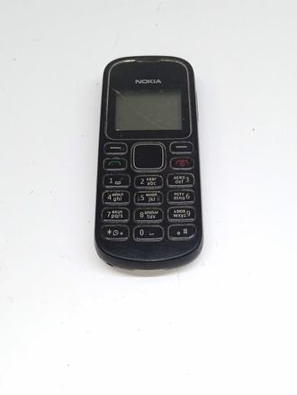 Неисправный телефон Nokia 1280 (нет АКБ, нет задней крышки, не включается)