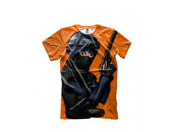 Футболка "Counter-Strike, CS GO, Контр Страйк" 3D, с полной запечаткой №27