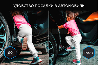 Пороги на Mitsubishi L-200 (2019-…) Start