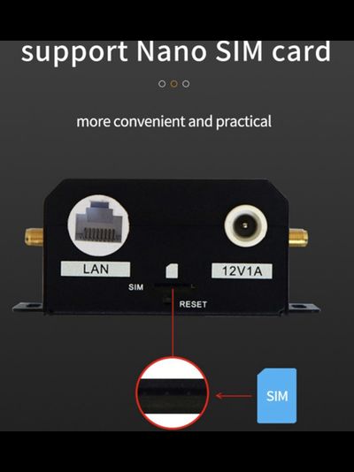 DE/H927EU Уличный 4G/3G роутер для систем видеонаблюдения, металлический корпус WiFi (b/g/n) до 150 Мбит/с (LAN*1)