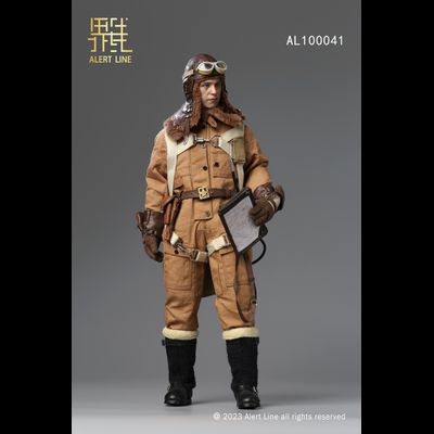 Александр Покрышкин, советский летчик-ас - КОЛЛЕКЦИОННАЯ ФИГУРКА 1/6 Soviet Air Force Ace Pilot (AL100041) - Alert Line