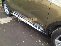 Пороги OEM на Kia Sportage IV (QL) 2018-2021