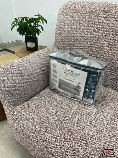 Чехол на кресло Микрофибра Бриллиант. Защита мягкой мебели от животных.