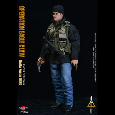Боец отряда "Дельта", операция "Орлиный коготь" 1980 г - Коллекционная ФИГУРКА 1/6 scale U.S. ARMY DELTA FORCE 1980 OPERATION EAGLE CLAW (UD9026) - UJINDOU