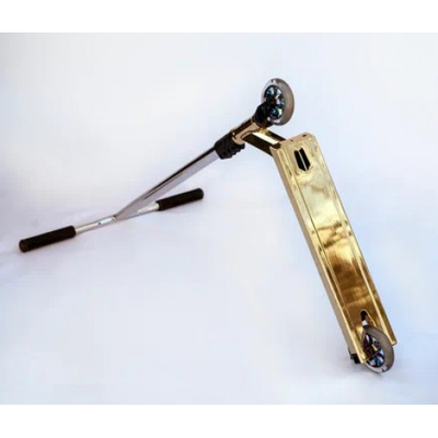 Самокат трюковый S-PRO золотой хром