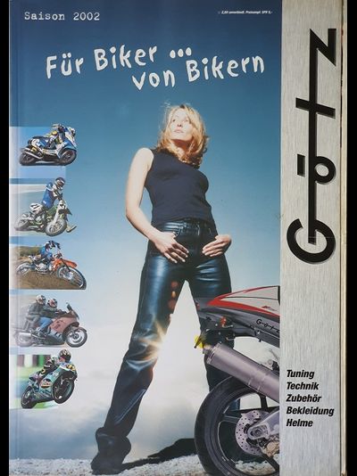 Gotz Saison 2002 Fur Biker Von B, Иностранные журналы о мотоциклах, байкерские журналы, Intpressshop