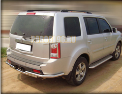 Пороги с листом d53 для Honda Pilot (2008-2011)
