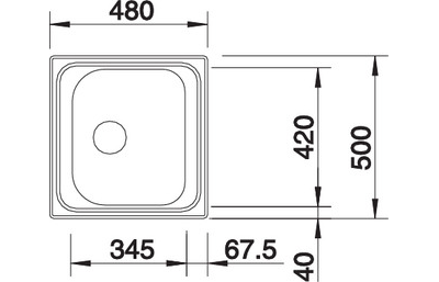 Мойка Blanco Tipo 45 C