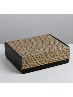 Складная коробка «Мир в твоих руках», 27 × 9 × 21 см