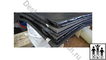 Мягкая защита (маты протекторы) на стены