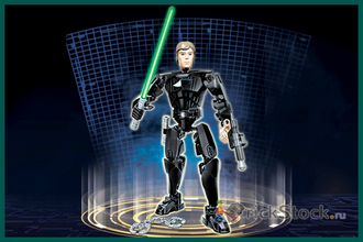 # 75110 Сборная Фигура «Люк Скайуокер» / “Luke Skywalker” Buildable Acnion Figure (2015)