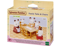 Sylvanian Families Набор Обеденный стол с 5-ю стульями, 4506