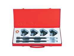 Набор для стяжки пружин амортизатора, 85-270 мм, кованые крюки, 6 предметов KING TONY 9BF21