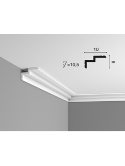 Карниз C390 Steps - 6*10*200см